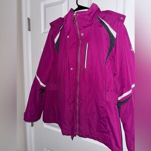 ZeroXposur Women's Magenta Ski Jacket SIZE LARGE